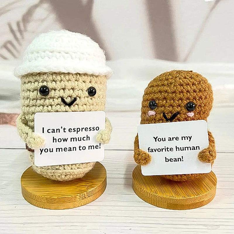Funny Friendship Crochet Gift – Inspirational Present