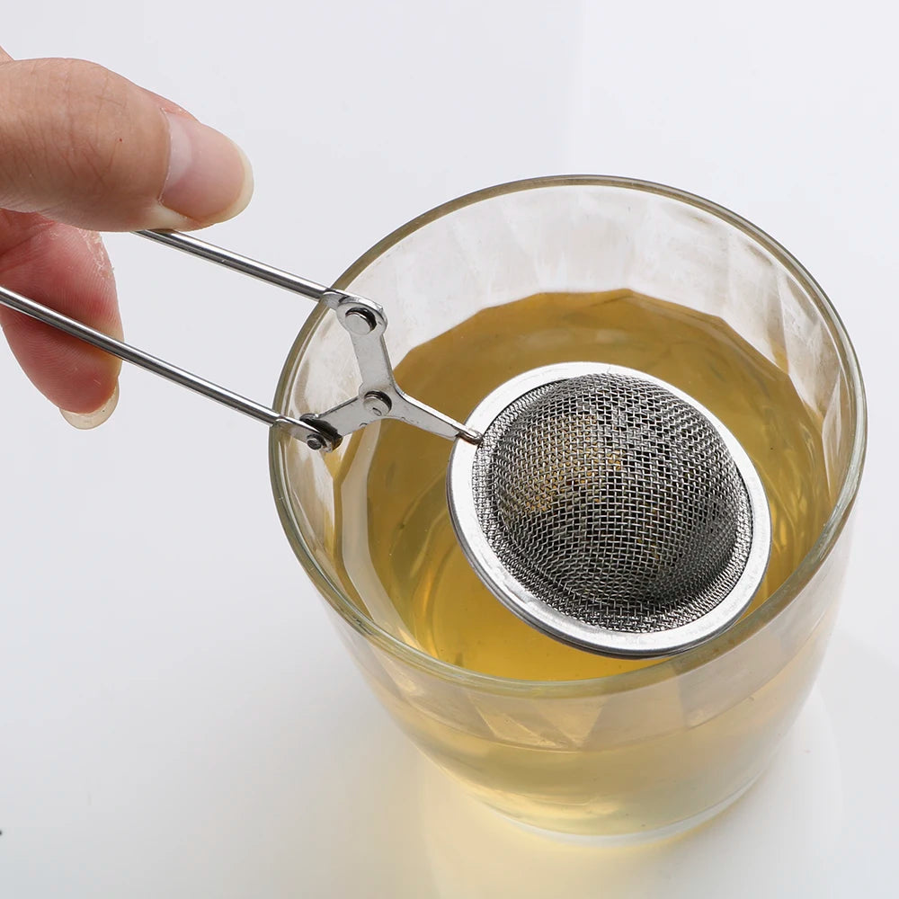Stainless Steel Tea Infuser – Mesh Tea Ball with Handle for Loose Leaf Tea & Herbs