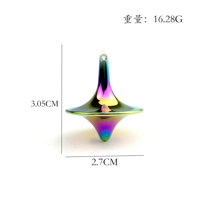 Mini Metal Fidget Spinner – Creative Gyro Toy for Stress & Anxiety Relief