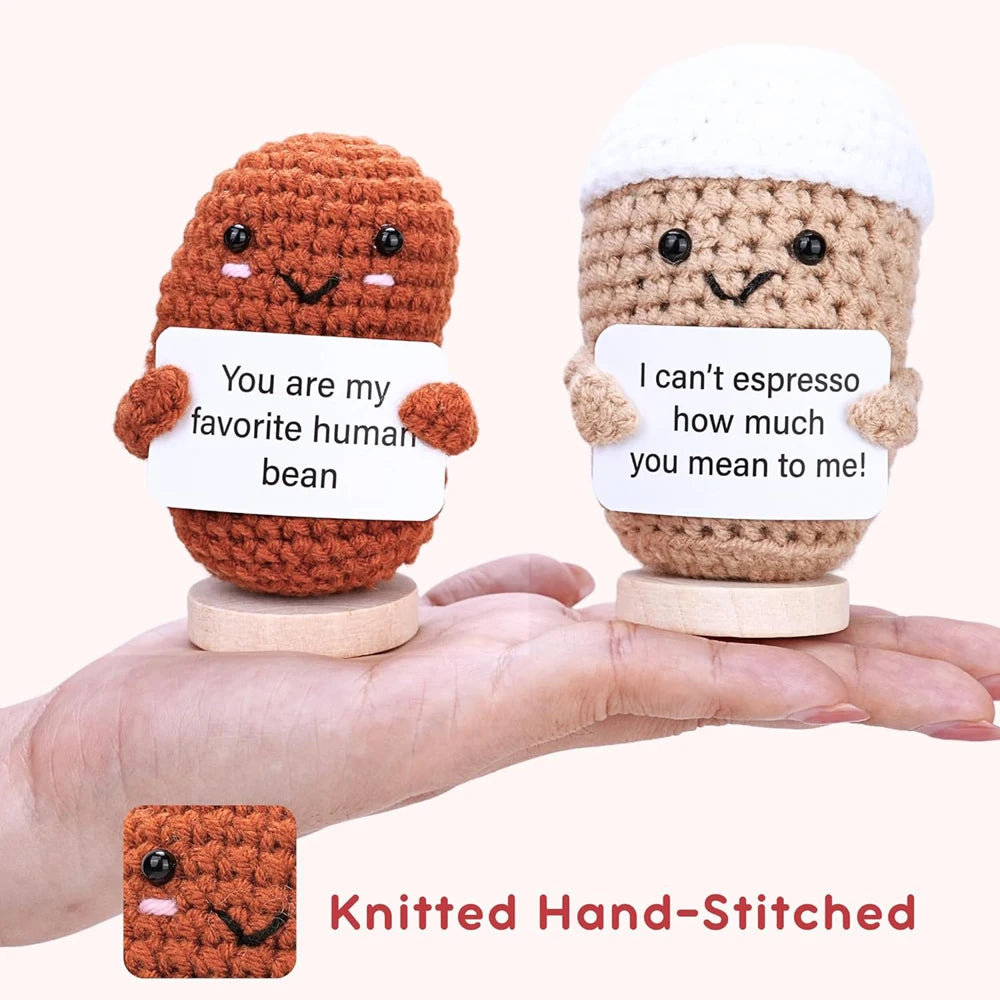 Funny Friendship Crochet Gift – Inspirational Present