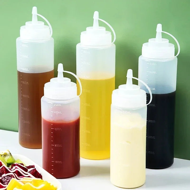Large Squeeze Condiment Bottle – Ketchup, BBQ Sauce & Olive Oil Dispenser