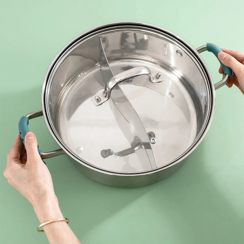 Silicone Pan Handle Cover Set (2pcs) – Heat Insulation Grip Holders