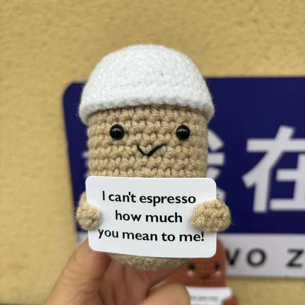 Funny Friendship Crochet Gift – Inspirational Present