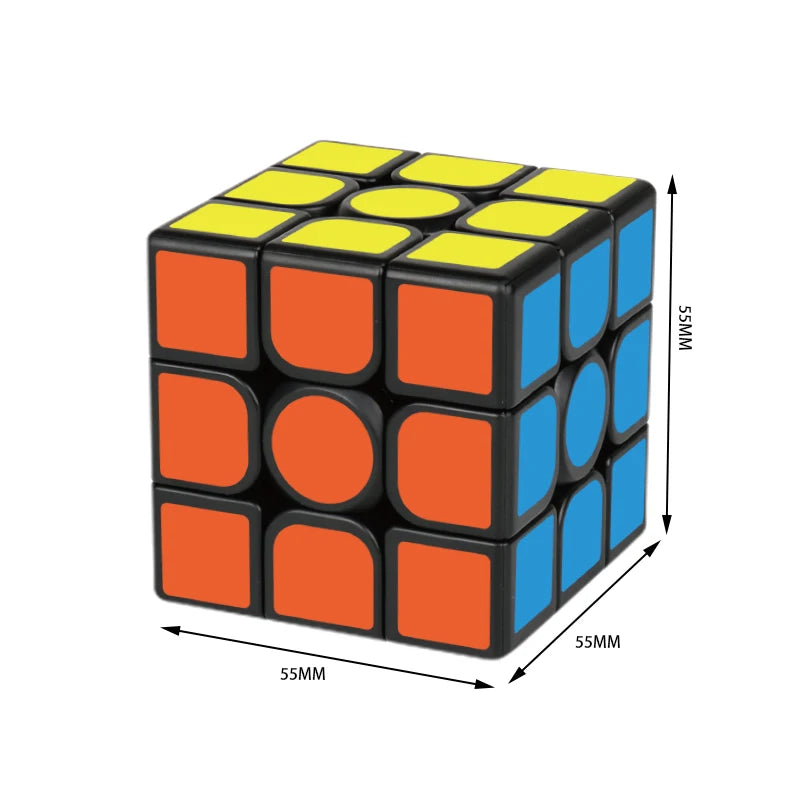 3x3 Magic Cube Puzzle – Smooth Speed Cube & Stress-Relief Play