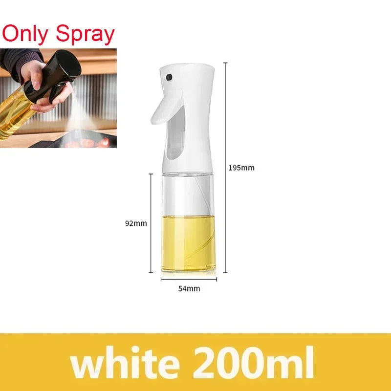 2-in-1 Oil Sprayer & Pour Bottle (200/300ml) – For Air Fryer, BBQ & Cooking