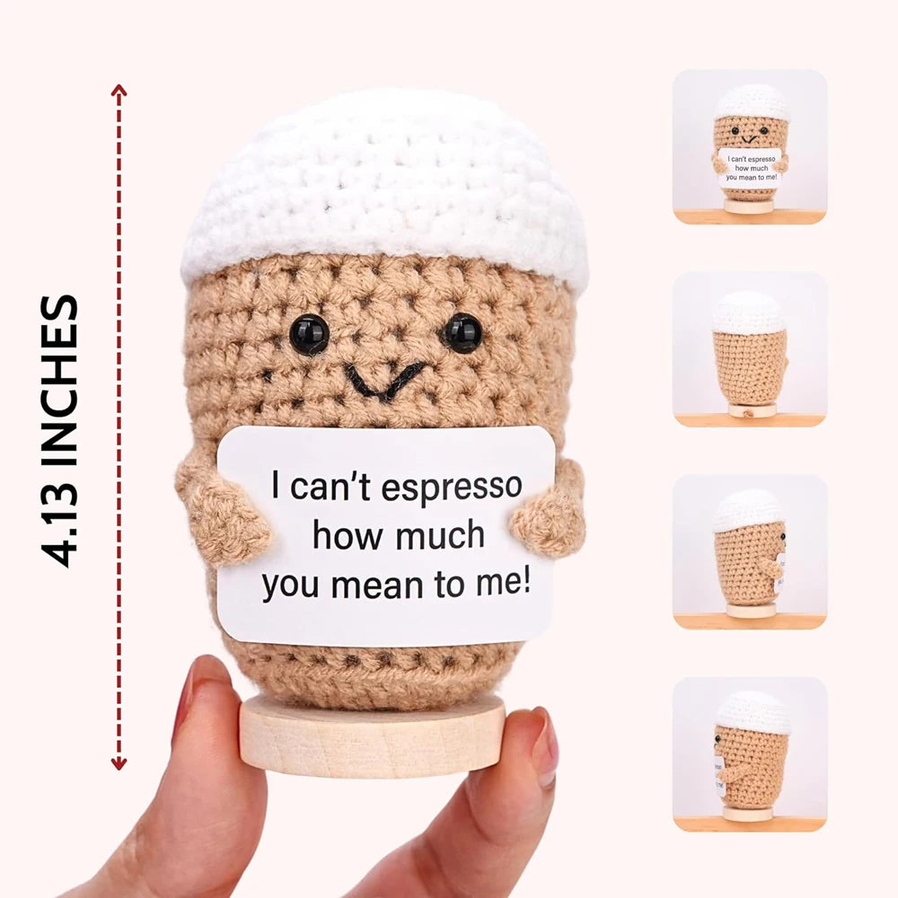 Funny Friendship Crochet Gift – Inspirational Present