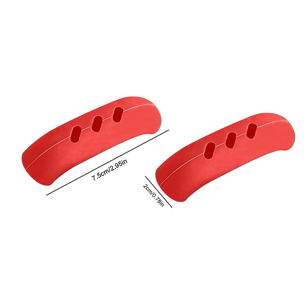 Silicone Pan Handle Cover Set (2pcs) – Heat Insulation Grip Holders