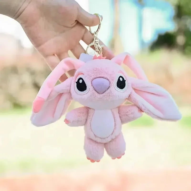 Cute Stitch Plush Keychain – Soft Stuffed Animal Pendant & Bag Charm