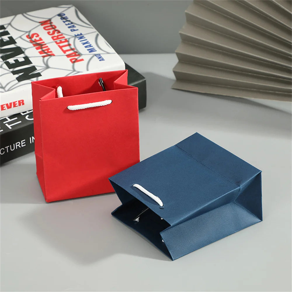 Elegant Paper Gift Bags with Handles – Ribbon Bow