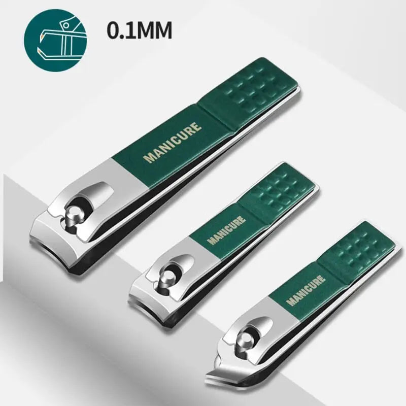 6–9 Piece Professional Manicure Set – Stainless Steel Grooming Kit with Leather Case