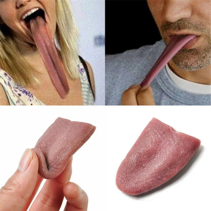 Realistic Prank Tongue – Magic Needle Illusion Toy (1–10 Pack)