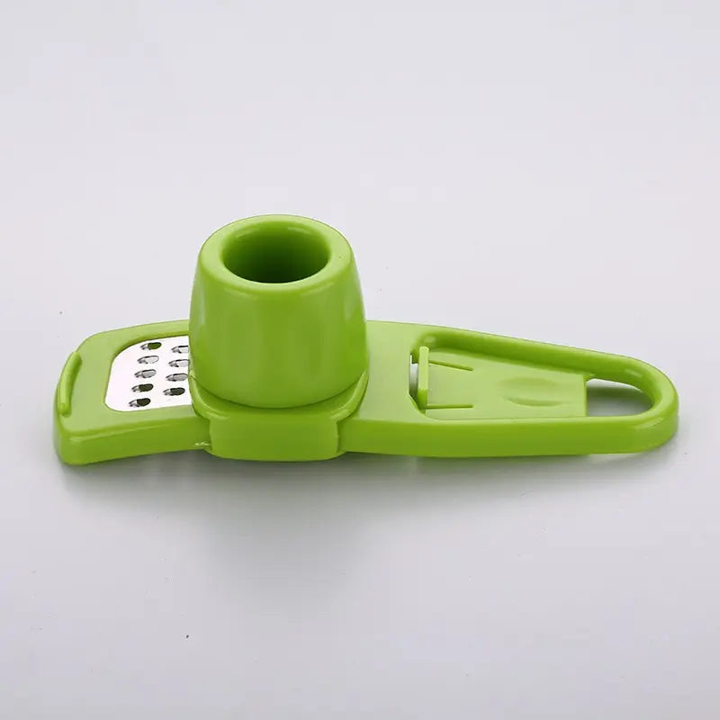 Mini Garlic Press & Grinder – Manual Garlic Masher Kitchen Tool