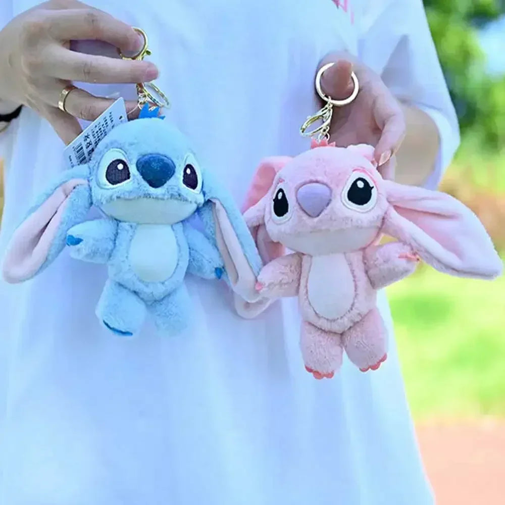 Cute Stitch Plush Keychain – Soft Stuffed Animal Pendant & Bag Charm