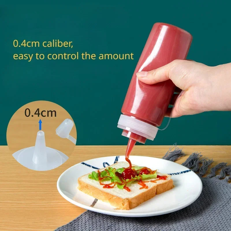 Large Squeeze Condiment Bottle – Ketchup, BBQ Sauce & Olive Oil Dispenser