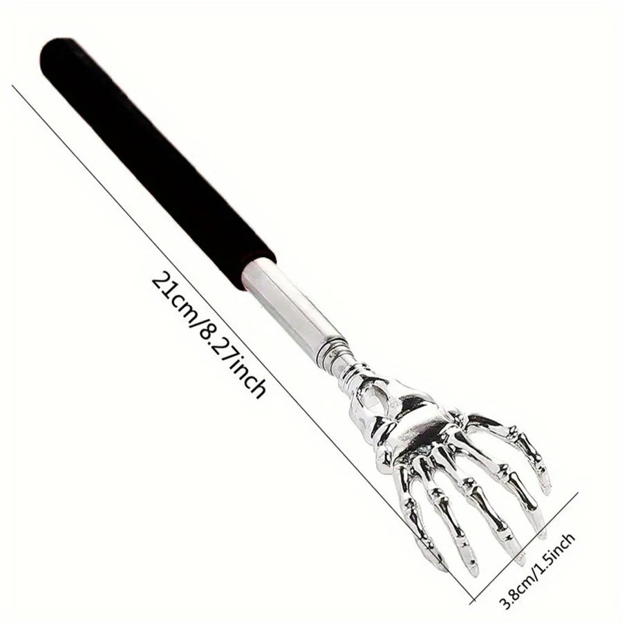 Extendable Stainless Steel Back Scratcher – Portable Scratcher
