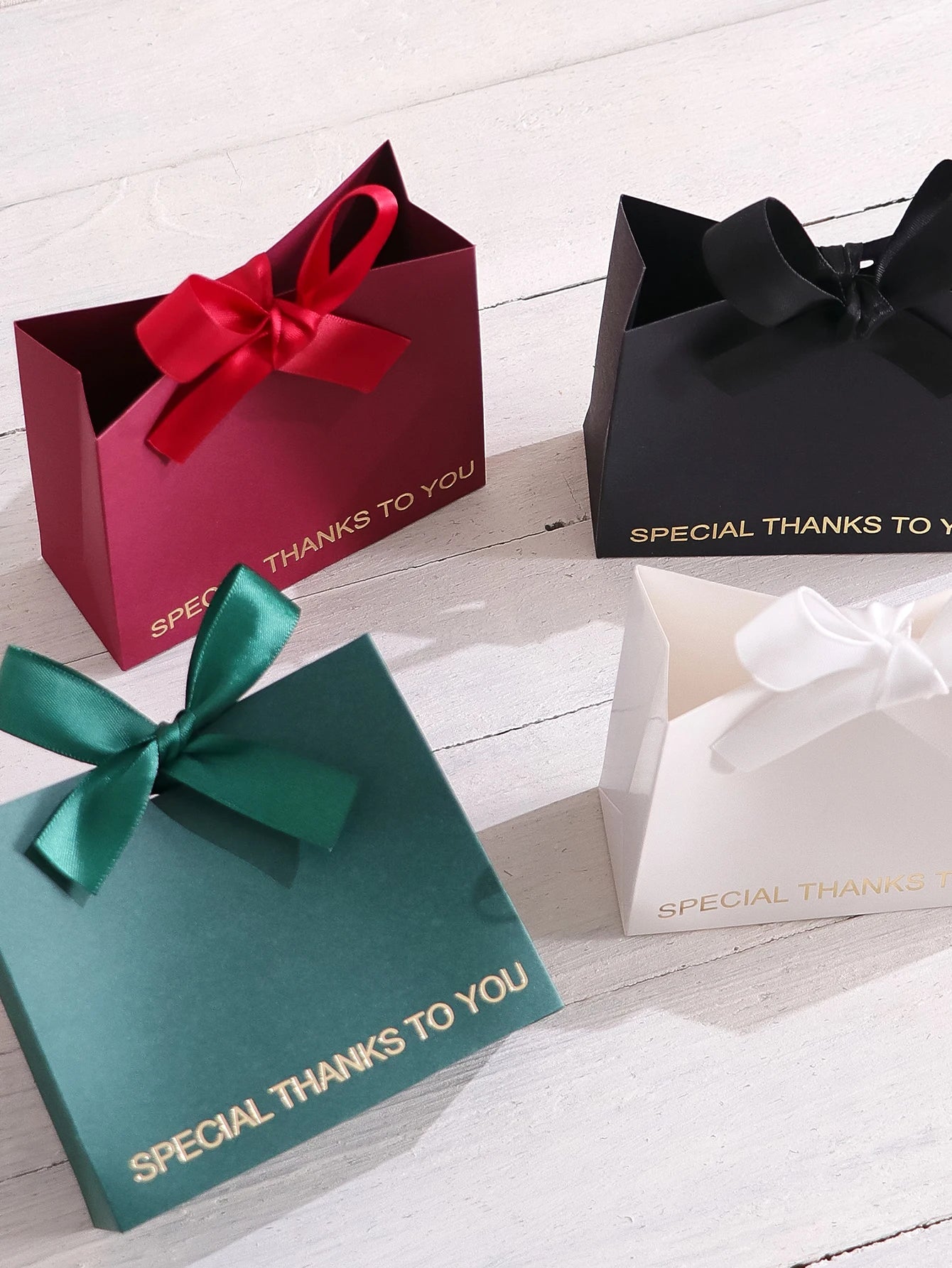 Set of 5 Elegant “Special Thanks” Gift Boxes – Perfect for Weddings, Birthdays & Appreciation Gifts