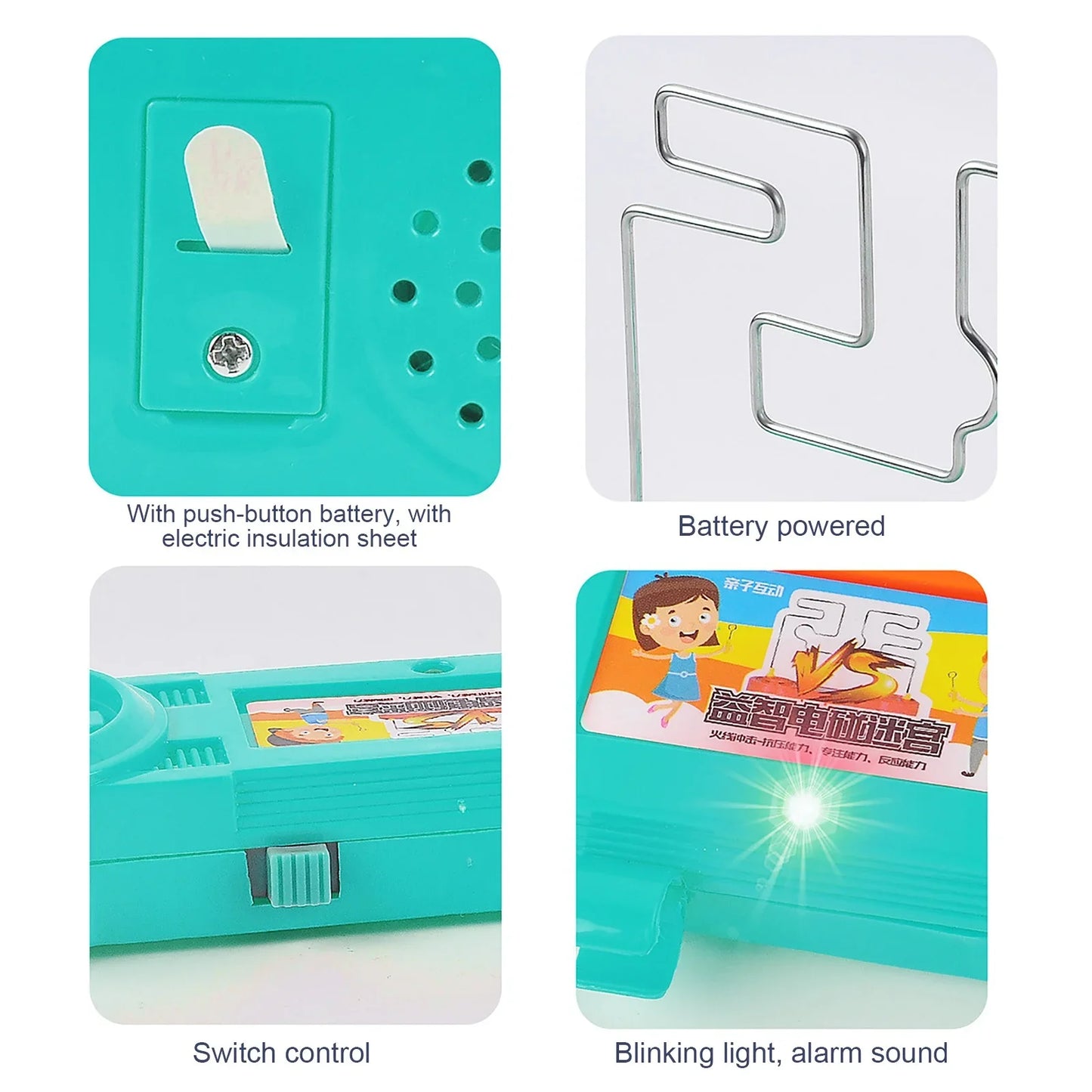 Electric Touch Maze Game – Kids’ Interactive Focus & Skill Training Toy
